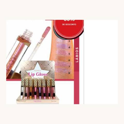 Lip Gloss com Glitter