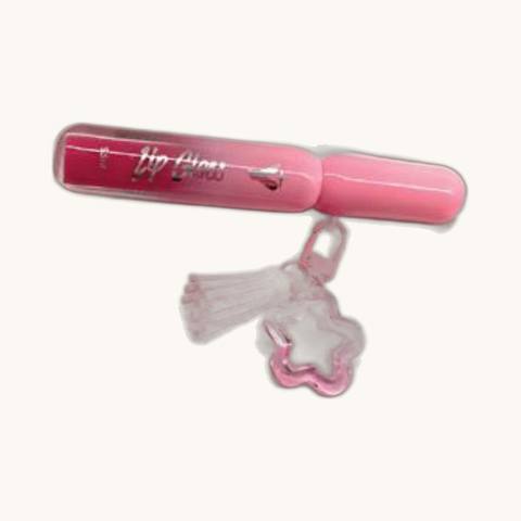 Lip Gloss com Chaveiro Estrela